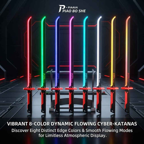 Cyber Katana Light-Up Sword with Sound & Sparks