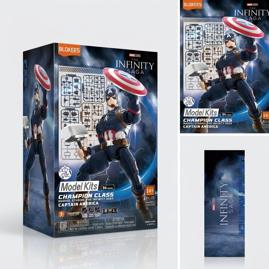 Marvel Tech-On Avengers Captain America Collector's Edition Figure
