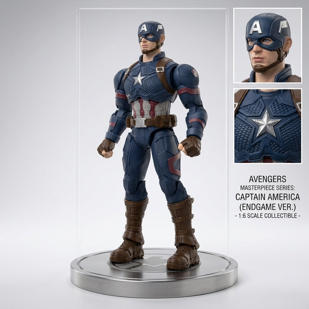 Marvel Tech-On Avengers Captain America Collector's Edition Figure