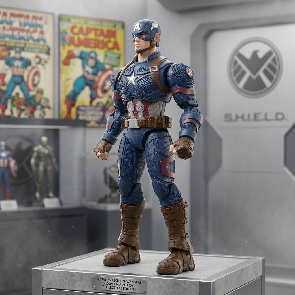 Marvel Tech-On Avengers Captain America Collector's Edition Figure