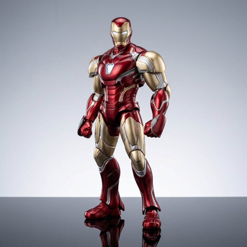 Blokees Marvel The Infinity Saga Iron Man Champion Class Model Kit, 149 Pieces