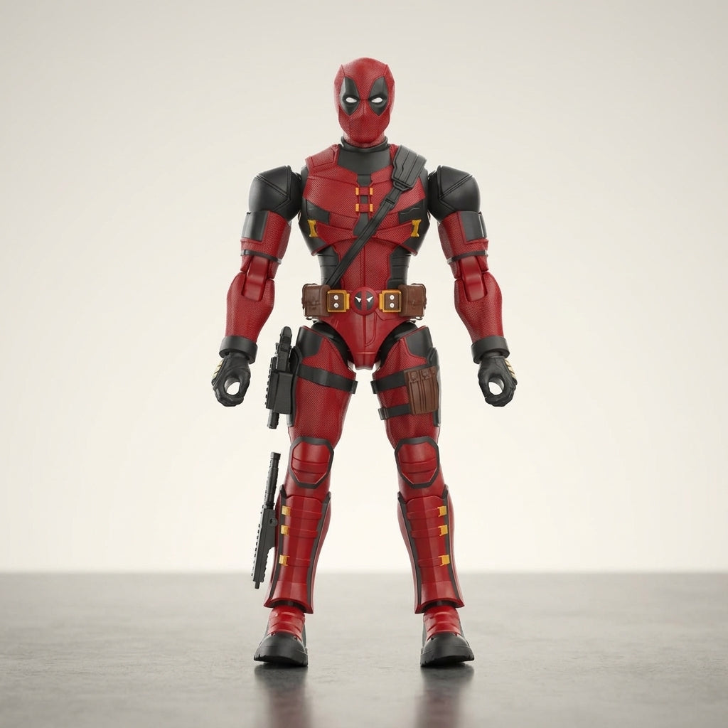 Blokees Marvel Deadpool & Wolverine Champion Class Model Kit, 90 Pieces