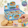 Glitter Squishy Stress Balls – Kawaii Dimsum Box Set
